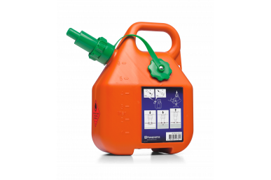 Kanister na benzín, 6 l, oranžový