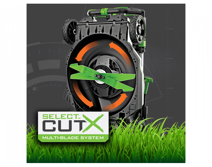 EGO POWER+ LM2130E-SP 52 cm s pojazdom