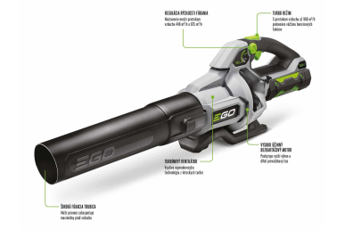 EGO POWER+ Akumulátorový fukár LB5800E