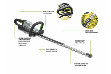 EGO POWER+ HTX6500 65 cm