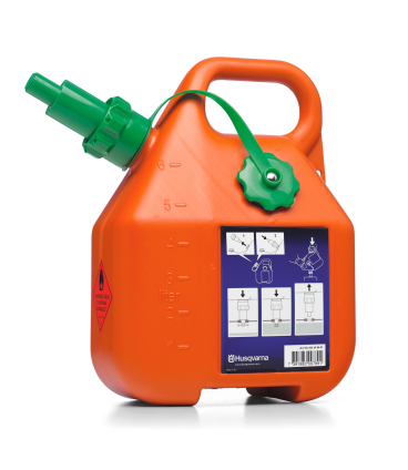 Kanister na benzín, 6 l, oranžový