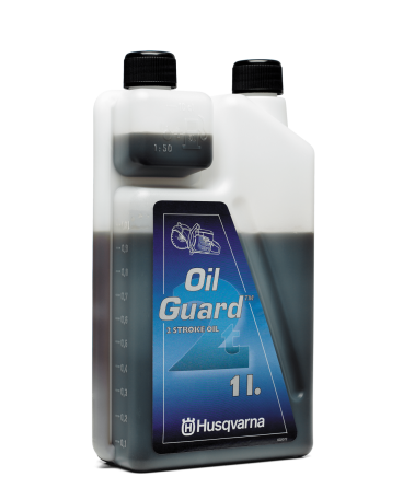 Dvojtaktný olej, Oil guard